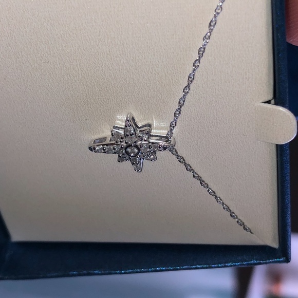 14K gold & diamond necklace - Picture 3 of 4